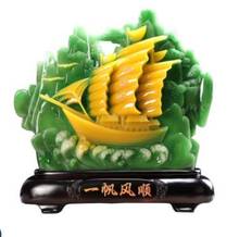 Smooth sailing office home sitting room wine cabinet decoration decoration new house gift Sculpture Statue Decoration 2024 - buy cheap