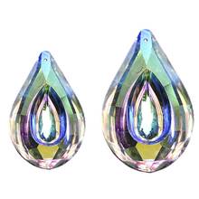 1Pcs Tear Drop 63mm / 76mm Clear Glass Crystal Prism DIY Pendant Chandelier Jewelry Suncatcher Spacer Faceted Hanging Decoration 2024 - buy cheap
