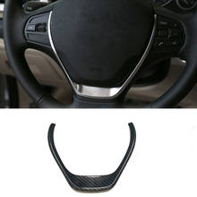 Moldura para cubierta del volante para BMW Serie 3 F30 316I 318D 320D para BMW serie 1 F20 114I 116I 118I 2013 decoración del coche 2024 - compra barato