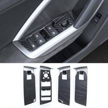 Reposabrazos para puerta de coche AUDI Q3 2019 LHD, interruptor de elevación de ventana, cubierta de botón, Marco, pegatinas, accesorio de estilismo 2024 - compra barato