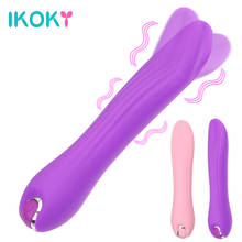 IKOKY-vibrador para lamer lengua y clítoris, estimulador de clítoris, Juguetes sexuales para mujeres, masturbación femenina, producto de orgasmo para adultos 2024 - compra barato