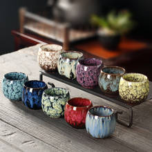 JIA-GUI LUO-Tazas De cerámica De 110ML, Tazas De café Creativas De cerámica, taza De té De China, taza De té De horno, I073 2024 - compra barato