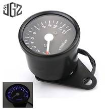 Universal Motorcycle 1000RPM Tachometer LED Light Screen 12V Meter Gauge Speedometer Odometer for Honda Yamaha Suzuki Ducati BMW 2024 - купить недорого