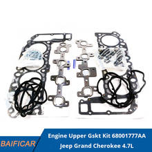 Baificar marca novo motor genuíno kit junta superior kits de reconstrução 68001777aa para jeep grand cherokee 4.7l 2024 - compre barato