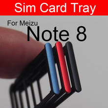 SIM Card Slot Tray Holder Adapter For Meizu Note 8 Note8 M822h M822q SD Memory Sim Reader Card Socket Replacement repair 2024 - buy cheap