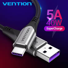 Vention-Cable USB tipo C de carga rápida para teléfono móvil, accesorio para Huawei Mate 30, 20, P30, P20, Xiaomi, Samsung, 3A 2024 - compra barato