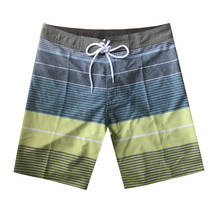 New Arrival Mens Board Shorts Summer Quick Dry Striped Swimwear Swimsuits Sport Beachwear Homme Bermuda Shorts Surf Short 2024 - buy cheap