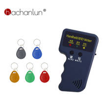 Duplicador RFID portátil de 125KHz, copiadora, escritor, programador, lector + tarjetas de llaves EM4305 T5577, tarjeta de etiquetas Keyfobs de identificación regrabable 2024 - compra barato