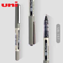 Bolígrafo de Gel Rollerball de 0,7mm, uni-ball Eye UB-157, resistente al agua, 6 unids/lote, 3 colores a elegir 2024 - compra barato