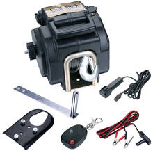 12V 3500 pound Electric Marine winch With wireless remote contr 2024 - buy cheap