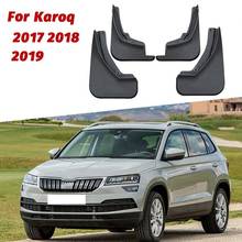 4PCS Car Front Rear Wheel Fenders Mudflap Splash Guards Mudguards for Skoda Karoq 2017 2018 2019 2024 - buy cheap