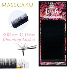 Masscaku-cílios postiços para maquiagem, fácil aplicação, volume mega, cílios postiços de duas tonalidades, estilo russo 2024 - compre barato