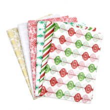 Papel para envolver Tiaaue, pañuelos de estilo navideño para envolver regalos de Año Nuevo, 10 Uds. 2024 - compra barato