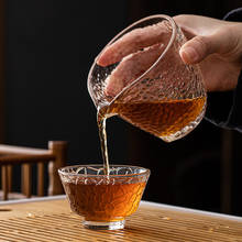 Jarra de té de vidrio resistente al calor para el hogar, dispensador de jarra de té transparente creativo, Kung Fu, taza de agua 2024 - compra barato