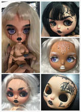 Индивидуальная кукла, Обнаженная кукла блайз, милая кукла для продажи с лицом 2024 - купить недорого
