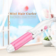 2 Colors Portable Mini Curling Iron Tongs Magic Hair Curler Roller Ceramic Hair Curler Wand DIY Wave Hair Care Styling Tools 2024 - buy cheap