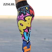 Women Yoga Pants 2019 High Waist Gym Leggings Sport Fitness Boom Printed Sportswear Trousers Push Up Hips Running Tights Women 2024 - buy cheap