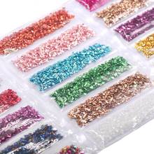 18Colors Broken Glass Stones Crystal UV Epoxy Resin Filler DIY Crafts Nail Art Decorations Jewelry Making Mold Fillings DropShip 2024 - buy cheap