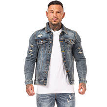 GINGTTO Mens Jackets and Coats Jacket Men Denim Jacket for Men Winter Autumn Men Clothing Jean Jacket New Arrivals zm741 2024 - buy cheap