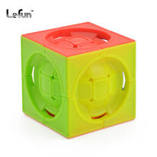 Lefun, cubo mágico deformado, 3x3x3, quebra-cabeça de cubo mágico, brinquedos educacionais, bola em cubo especial para presentes de natal 2024 - compre barato
