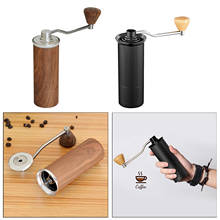 Moedor de café manual portátil, moedor, rebarba de grãos, para prensa de espresso, escritório em casa 2024 - compre barato