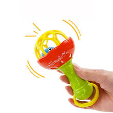 Random Color Baby Rattles Toy Grasping Plastic Hand Bell Rattle Funny Educational Toys Newborn Hammer Baby Educational Gifts #30 2024 - buy cheap