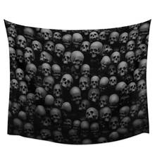 Skull Wall Skull Horror Tapestry Wall Hanging Tapestries Cover Beach Towel Throw Blanket Picnic Yoga Mat Home Decoration 2024 - buy cheap