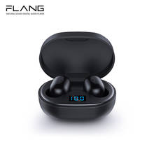 FLANG S2 TWS наушники, настоящие Беспроводные Bluetooth 5,0 наушники, портативные Hi-Fi стерео спортивные наушники с шумоподавлением 2024 - купить недорого