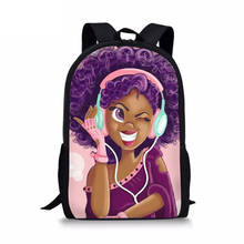 HaoYun детский модный рюкзак для начальной школы, черный школьный рюкзак с рисунком в африканском стиле для девочек, дизайнерские школьные сумки для школьниц 2024 - купить недорого