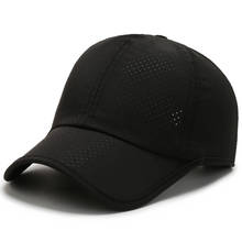 Gorra de béisbol de secado rápido, transpirable, ligera, malla, protección UV, para deportes al aire libre, varios colores 2024 - compra barato