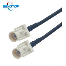 1PCS White Fakra B Code Jack to Plug Male to Female RG174 Extension Cable GPS Radio Antenna Adapter RF Coaxial Pigtail Cord 2024 - buy cheap