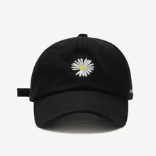 100% Cotton chrysanthemum embroidery black snapback baseball cap female hats men women Hip hop dad hat golf cap hats new 2020 2024 - buy cheap