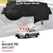 Dashboard Cover Dashmat Dash Mat Pad Sun Shade Instrument Carpet Car Styling For Honda Accord 7th 2003 - 2006 2007 Accessories 2024 - buy cheap