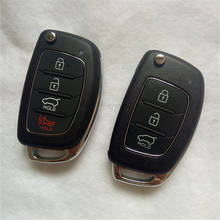 DAKATU-Reemplazo de 2 + 1/3/4 botones para mando a distancia, carcasa para mando a distancia, para Hyundai ELANTRA, nueva Verna IX35 IX45 Fe 2024 - compra barato