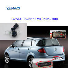 Yessun-cámara de visión trasera CCD para coche SEAT Toledo, 5P, MK3, 2005 ~ 2010, 4 LED, marcha atrás, estacionamiento, placa de matrícula 2024 - compra barato