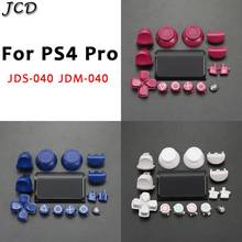 Jcd customização de botões com touchpad, edição limitada, gatilho l1 r1 l2 r2, peças de reparo para ps4 pro slim drive 2024 - compre barato