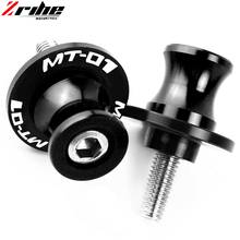 Motorcycle Swingarm Spools Slider 6mm Swing Screw Sliders Spools Stand Arm For YAMAHA MT-01 MT01 2004 2005 2006 2007 2008 2009 2024 - buy cheap