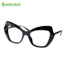 Женские очки для чтения SOOLALA, очки для дальнозоркости кошачий глаз с бабочкой, 0,5, 0,75, 1,25, 1,5, 2,0, 2,5-4,0 2024 - купить недорого