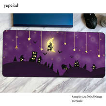 Halloween mouse pad gamer Gorgeous gaming mousepad 900x400x3mm notbook desk mat Cartoon padmouse games pc gamer mats gamepad 2024 - buy cheap