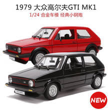 1:24 alta simulação 1979 glof gti mk1 liga modelo de metal corrida veículo jogar modelo carros esportivos brinquedos para crianças presente 2024 - compre barato