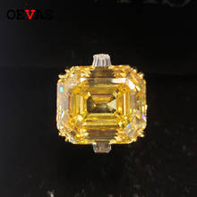 Oevas-anéis vintage de prata esterlina 925, moissanite, casal, noivado, aliança de casamento, festa, joia, atacado 2024 - compre barato