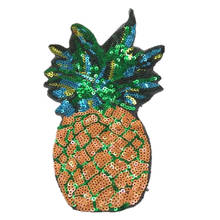 Fashion Tops Shirt Girl Patch Clothes 28cm Pineapple Street Icon Sequins deal with it Fruit Patches for clothing T shirt Women 2024 - buy cheap