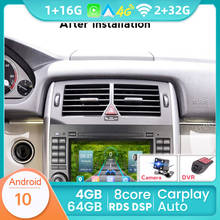 Radio con GPS para coche, reproductor de Dvd con Android 10, pantalla dividida, B200 para Mercedes Benz, Clase A, B, W169, W245, Viano, Vito, W639, Sprinter, W906 2024 - compra barato