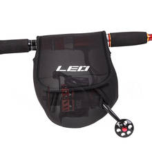 2019 leo super leve e forte neoprene molinete molinete bolsa baitcasting carretel de pesca saco capa protetora titular 2024 - compre barato