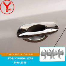 YCSUNZ-Protectores de manija de puerta de coche, accesorios cromados para Hyundai IX35 Facelift 2010 2011 2012 2013 2014 2015 2024 - compra barato