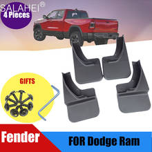 Guardabarros para coche, accesorios de estilo para Dodge Ram 1500, 2500, 3500, 2008-2019, 4 unids/set por juego 2024 - compra barato