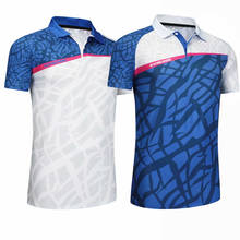 Camisa de bádminton para hombre y mujer, ropa deportiva de tenis de mesa, elástica, secado rápido, transpirable 2024 - compra barato