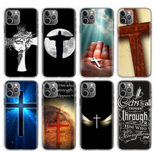 Bíblia jesus cristo cruz cristã caso de telefone para apple iphone 11 12 13 pro mini 7 8 6s 6 6g x xr xs max plus + se 5g 5S cov quente 2024 - compre barato