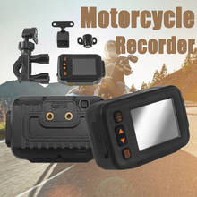 Motorcycle DVR Dash Cam Driving Recorder Camera 32GB Dual Lens 720P+480P HD Front Rear Full Body Waterproof Night Vision DashCam 2024 - buy cheap