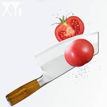 XYj-cuchillo para picar de 8 pulgadas, utensilio de cocina de acero inoxidable con mango de madera antideslizante, de calidad, para Chef chino 2024 - compra barato
